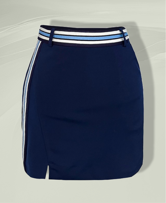 Navy Classic Skirt