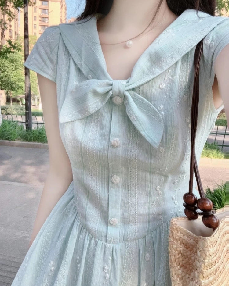 セーラービッグリボンワンピース