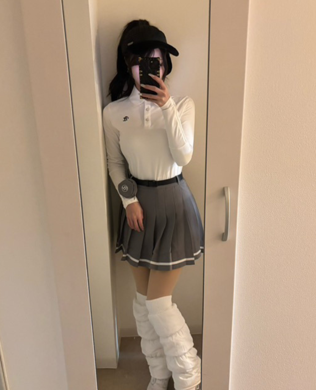 プリーツスカートセットアップ