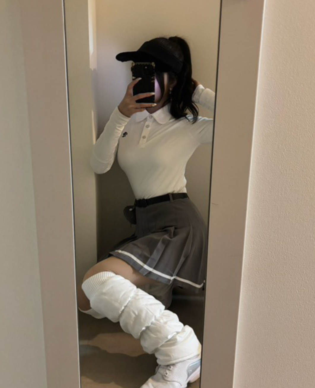 プリーツスカートセットアップ