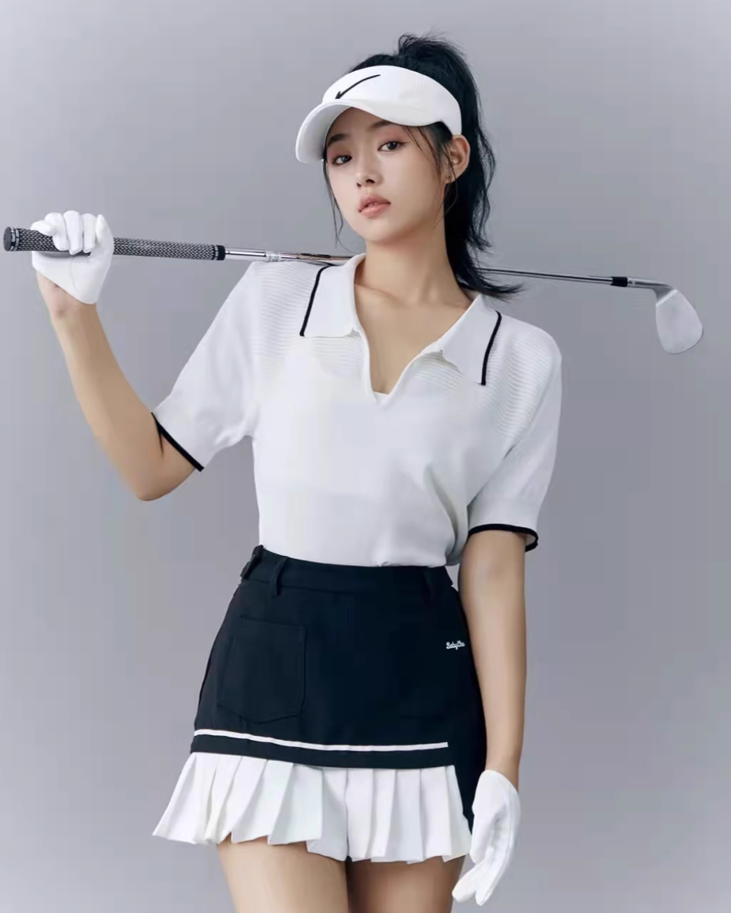 グレースフレアゴルフセットアップ – Wis Feline グレースフレアゴルフセットアップ – Wis Feline