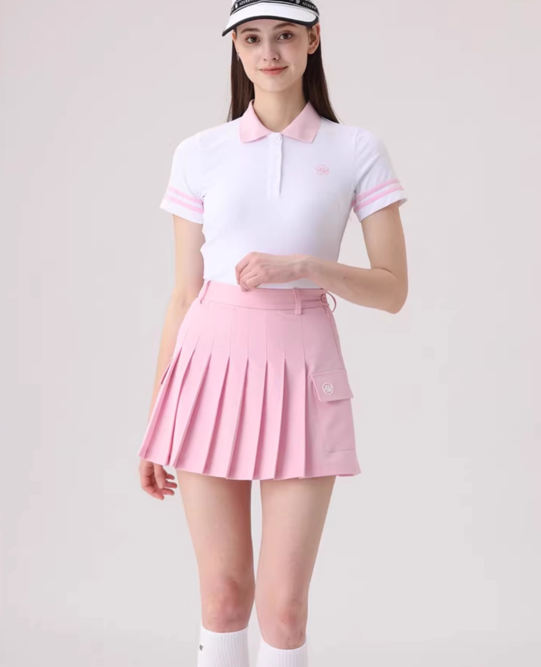 ゴルフ レディース UTAA ユタ スカート(ピンク)Sサイズ 【公式 ゴルフ レディース UTAA ユタ スカート(ピンク)Sサイズ 【公式
