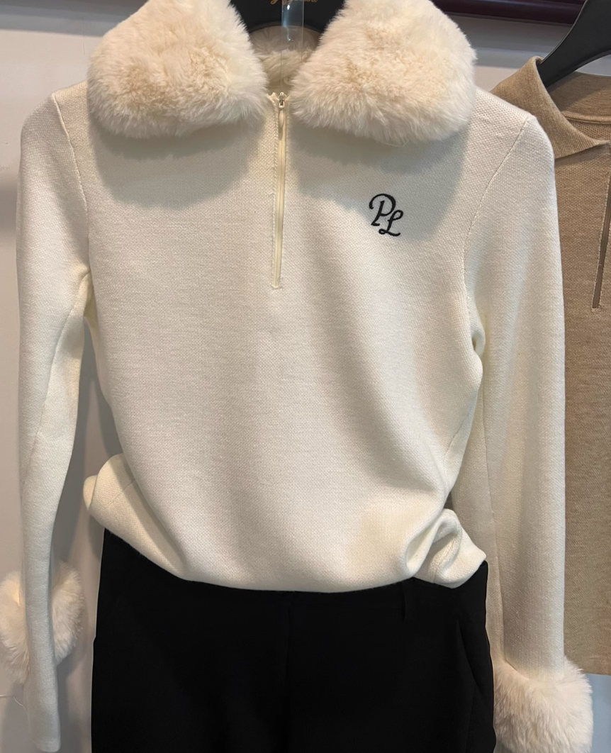 ファーカラーセットアップ