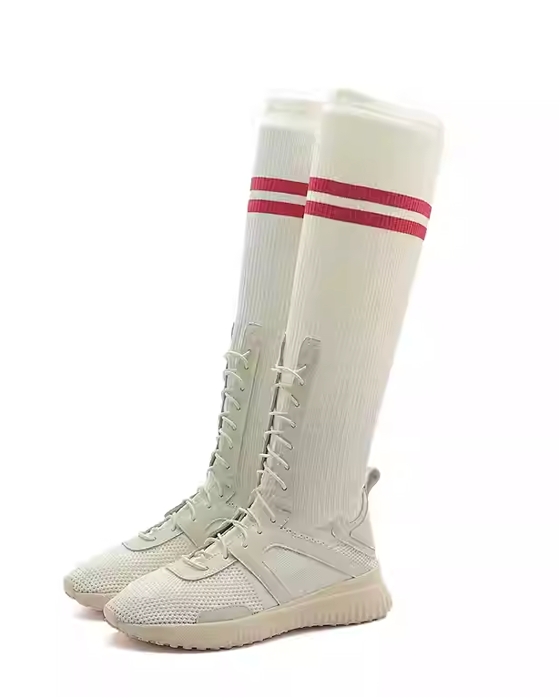ソックスマッチロングブーツ