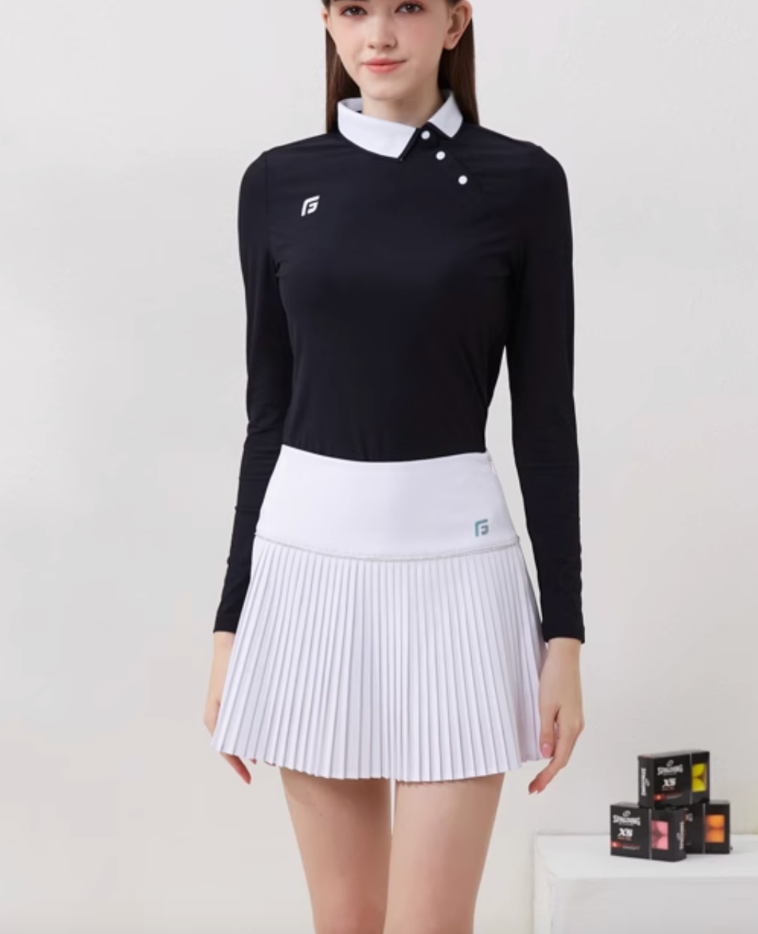 シルバーラインプリーツスカート