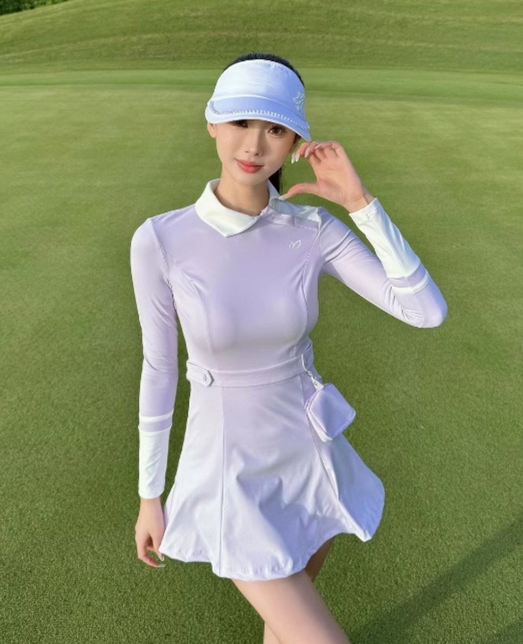 バイオレットエレガンスワンピース