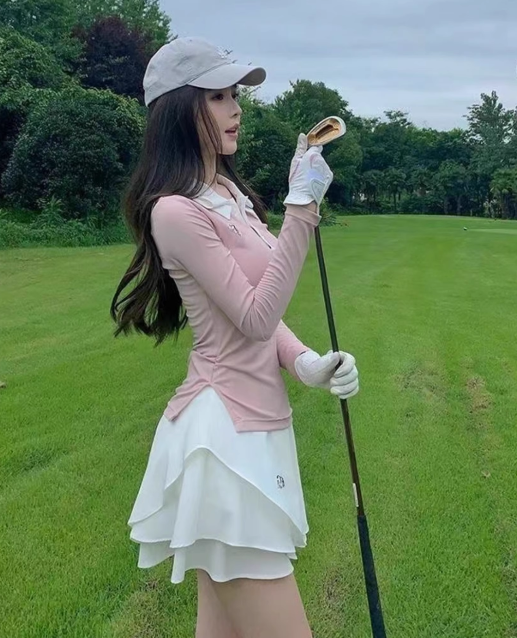 グレースフローラルゴルフセットアップ