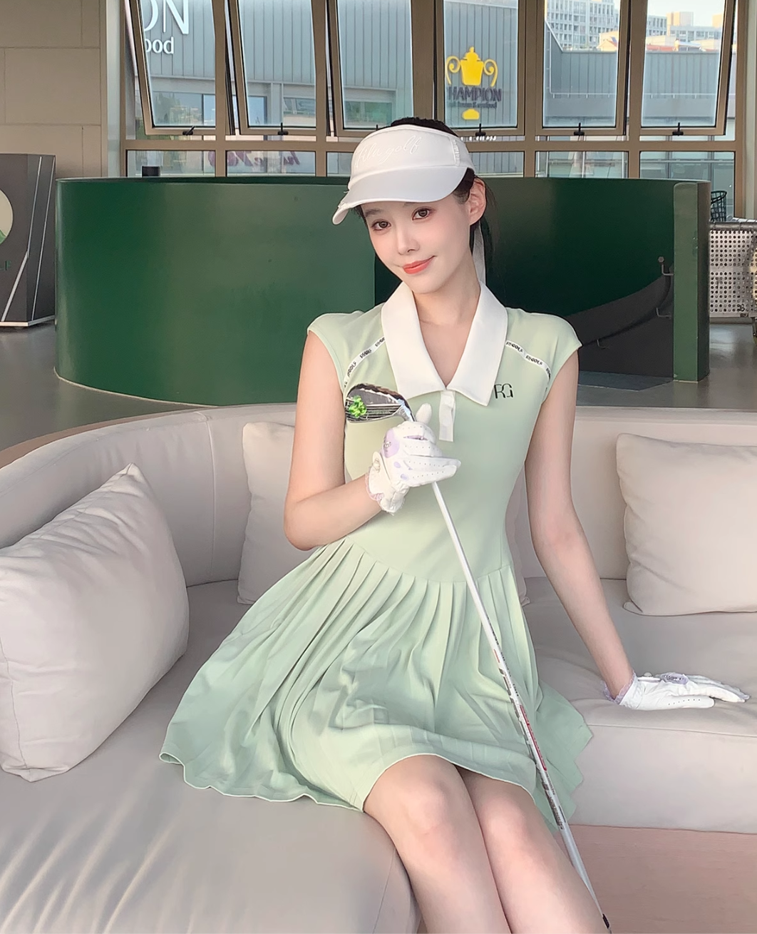 スプリングチャームドレス