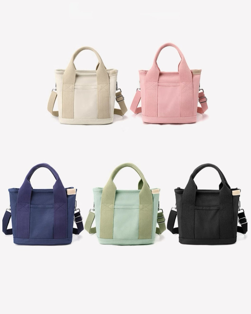 キャンバスカラーカートバッグ