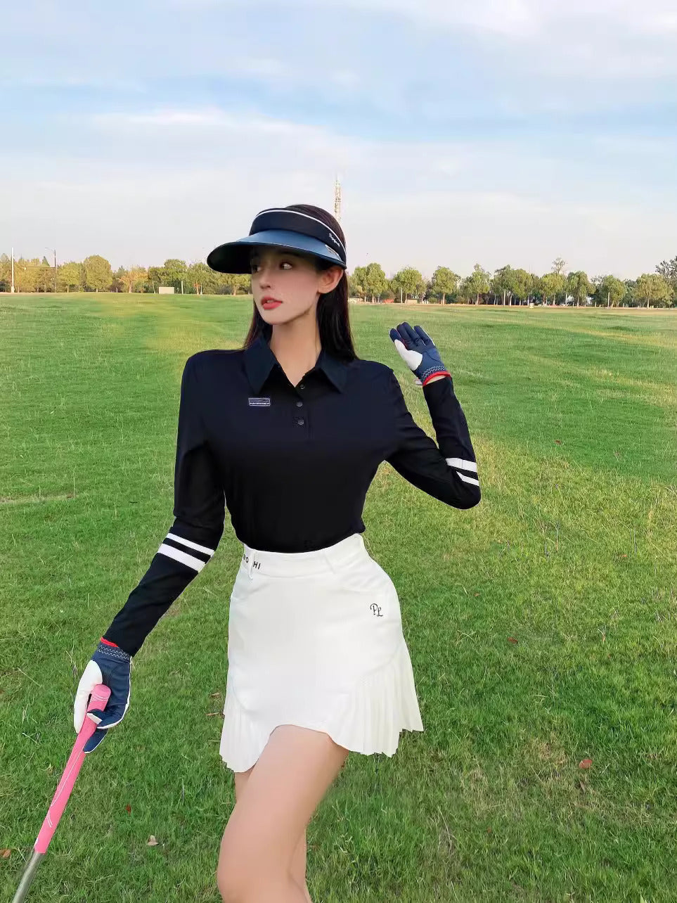 Elegant Sporty Golf Skirt