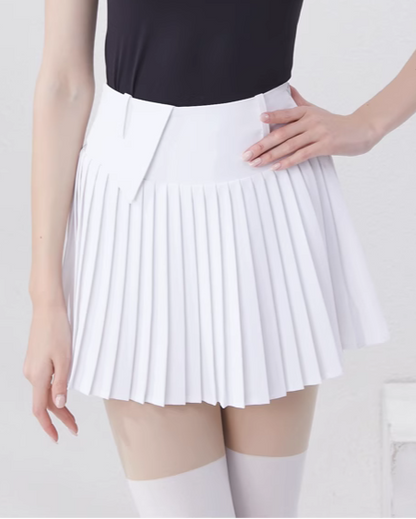 ハイウエストプリーツスカート