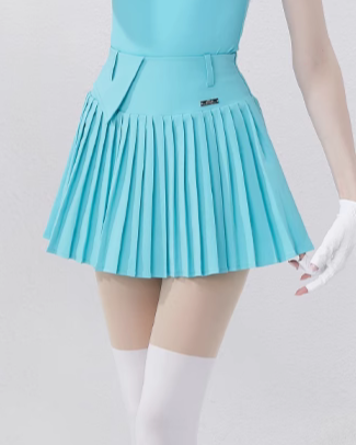 ハイウエストプリーツスカート