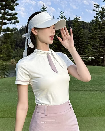 リボンスリットパウダートップス