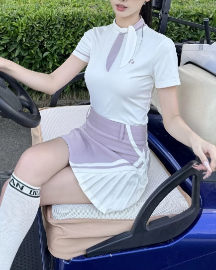 スウィートラインバイカラースカート
