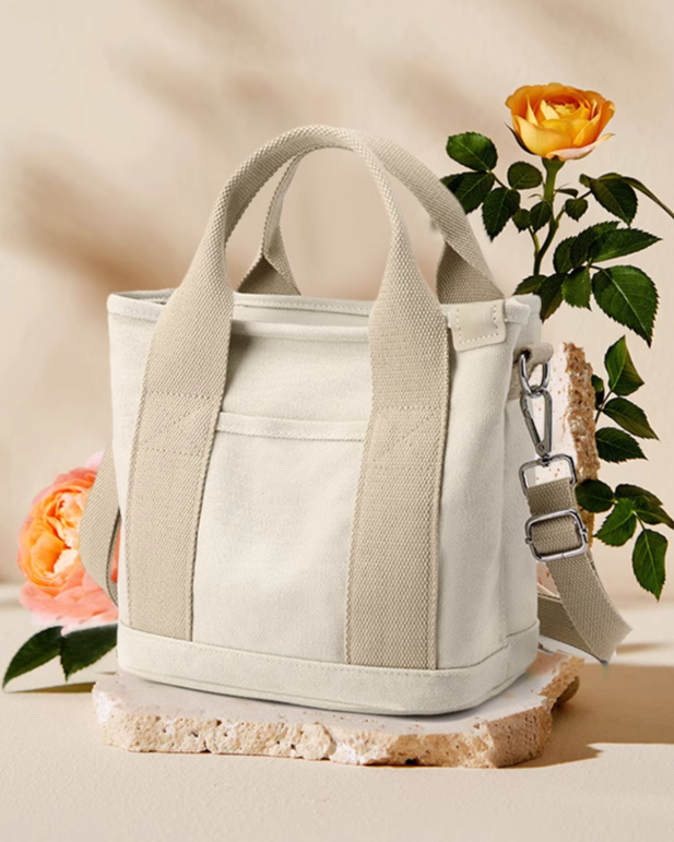 キャンバスカラーカートバッグ