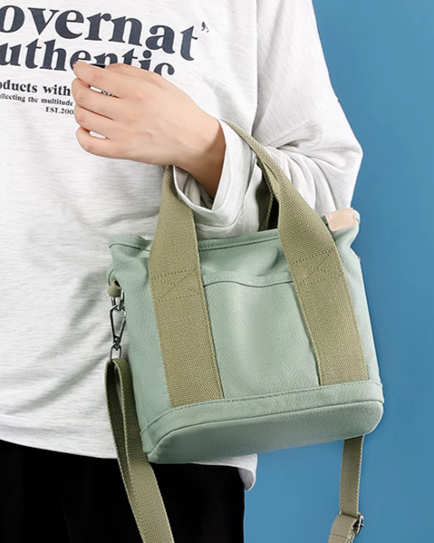 キャンバスカラーカートバッグ