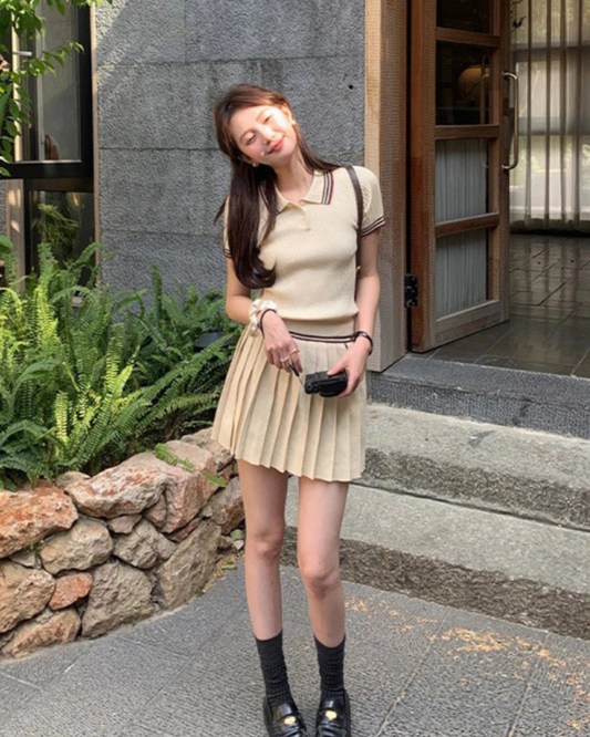 フェミニンシックセットアップ
