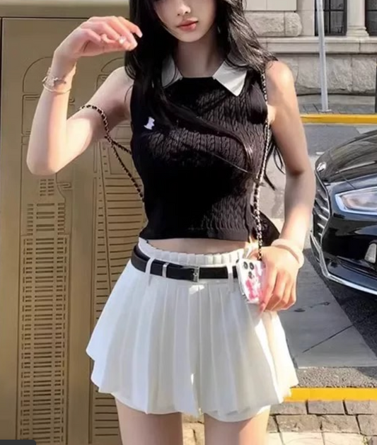 ワンホンモノトーンセットアップ