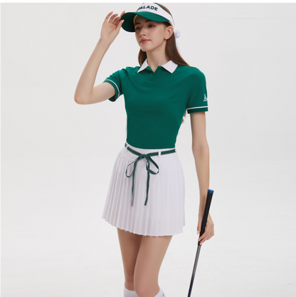 Emerald Fairway Polo Skirt