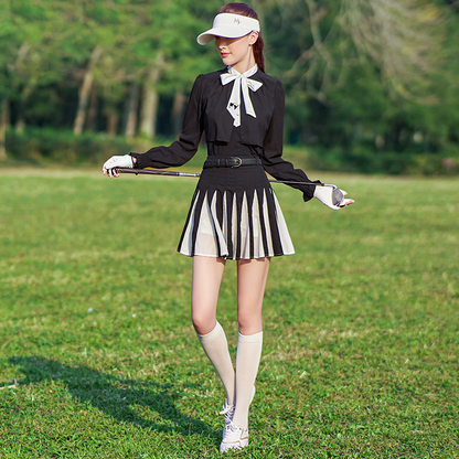 PXG ゴルフ ホワイト プリーツスカート レディース ブラン PXG ゴルフ ホワイト プリーツスカート レディース ブラン